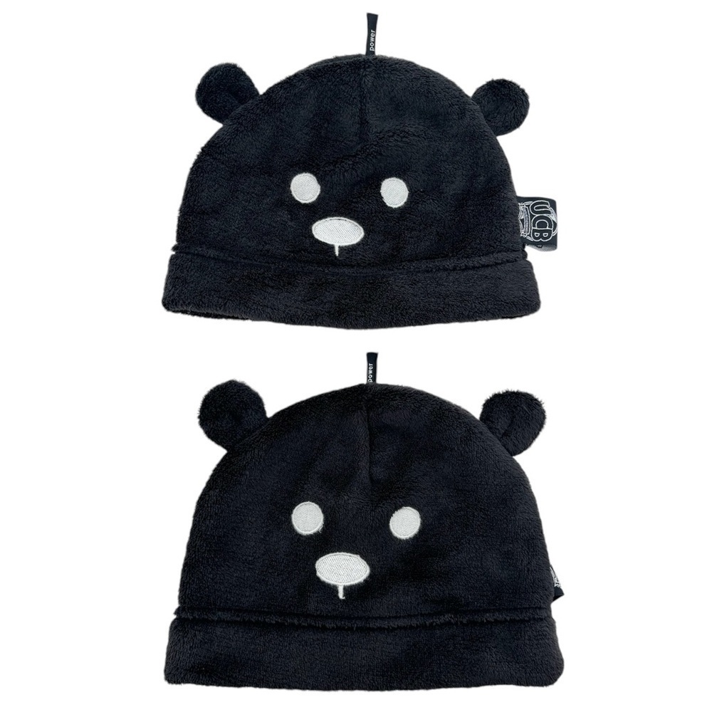 Lug Undercover Bears Cub Caps Agent Boomer, Midnight Black 2-6 Years (set of 2)